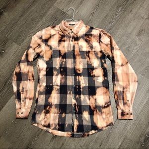 Eddie Bauer Custom Dyed Flannel Shirt